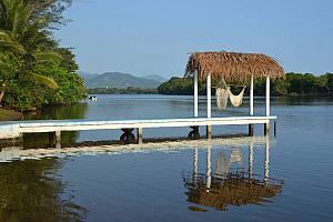 Bei Catemaco See Mexiko