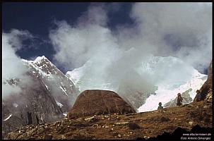 Einwohner uber 4500m Cordillera Huayhuash