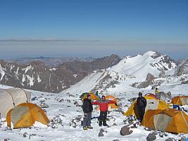 Hochlager Aconcagua