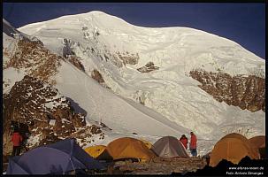 Illimani Hochlager BOLIVIEN